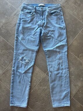 All For Mankind Josefina Distressed Women’s Jeans SZ 27
